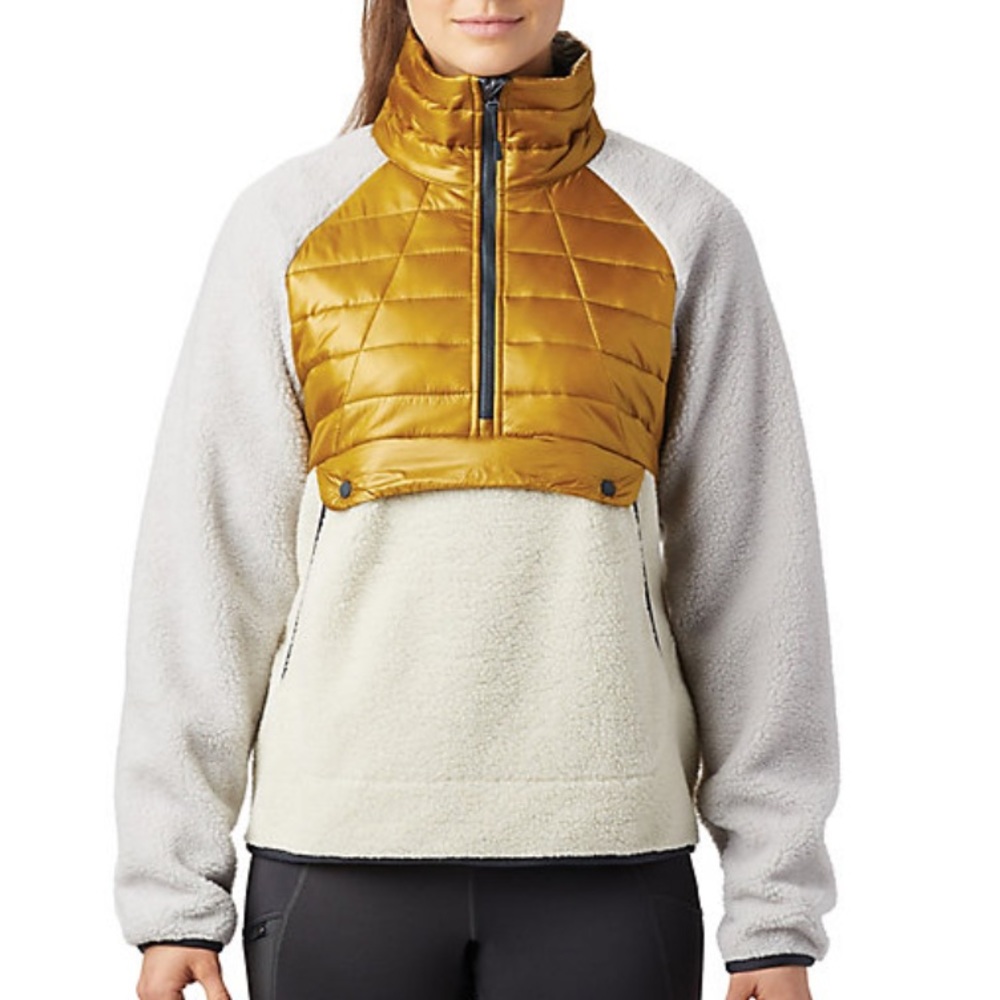 Mountain Hardware womens altius hybrid pullover